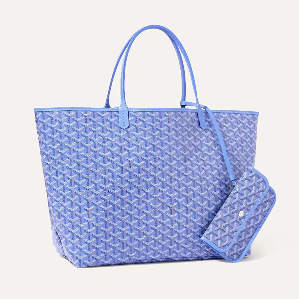 Goyard Women Saint Louis GM Bag-Blue