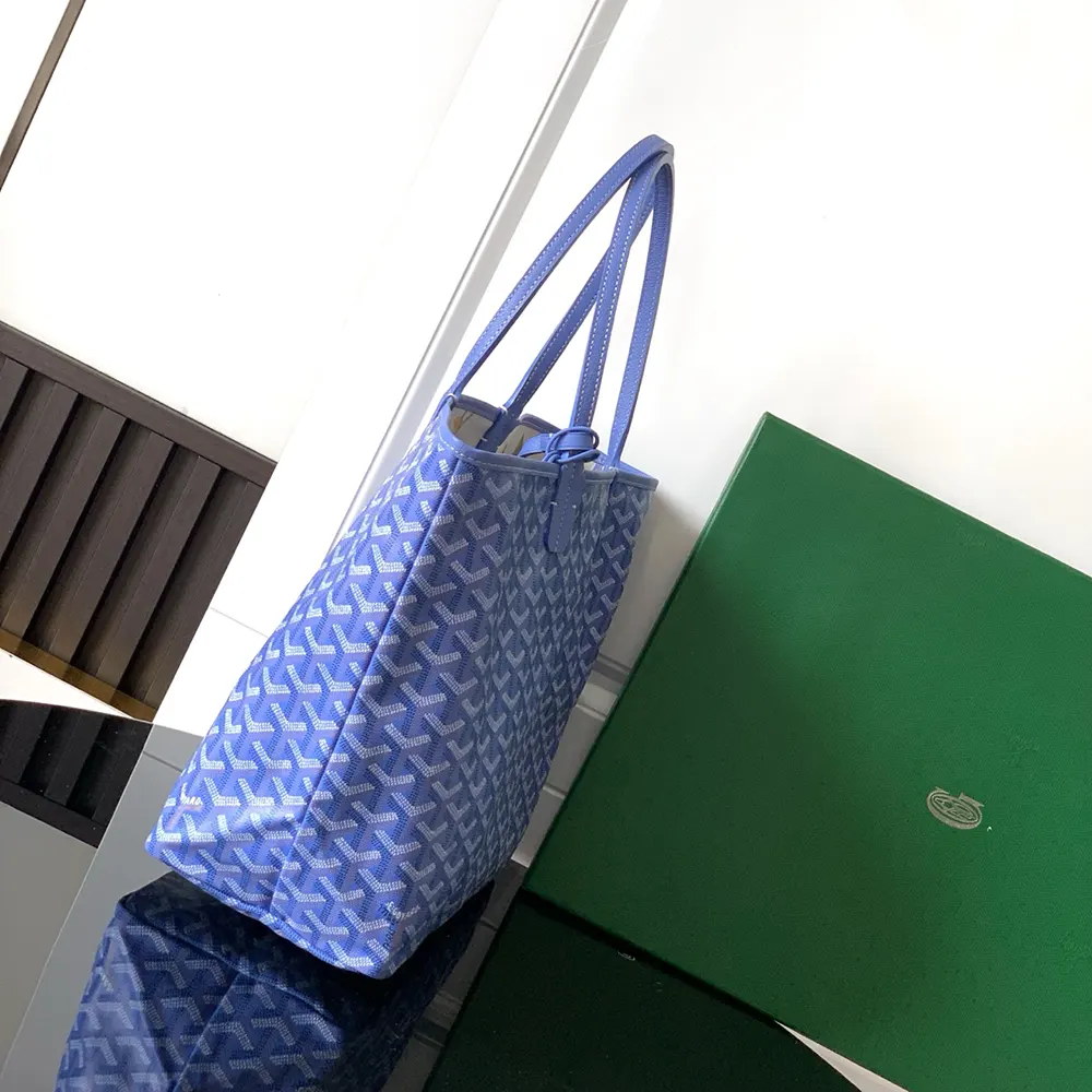 Goyard Women Saint Louis GM Bag-Blue - image 5
