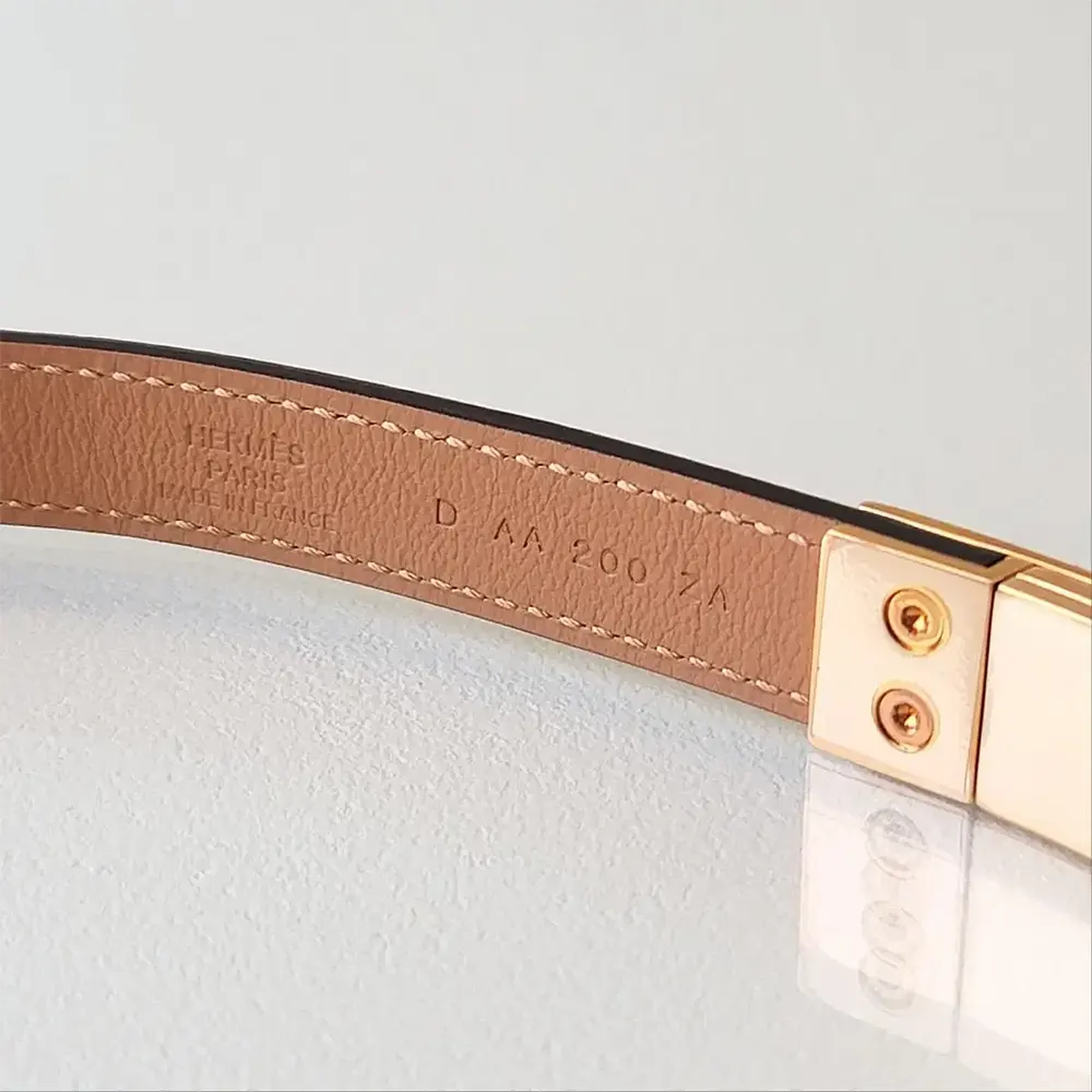 Hermes Unisex Collier De Chain Bellt in Epsom Calfskin - image 6