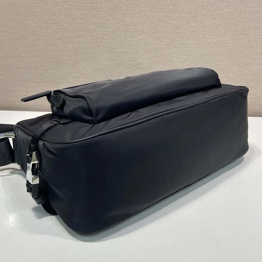 Prada Unisex Large Re-Nylon and Saffiano Leather Shoulder Bag - image 6