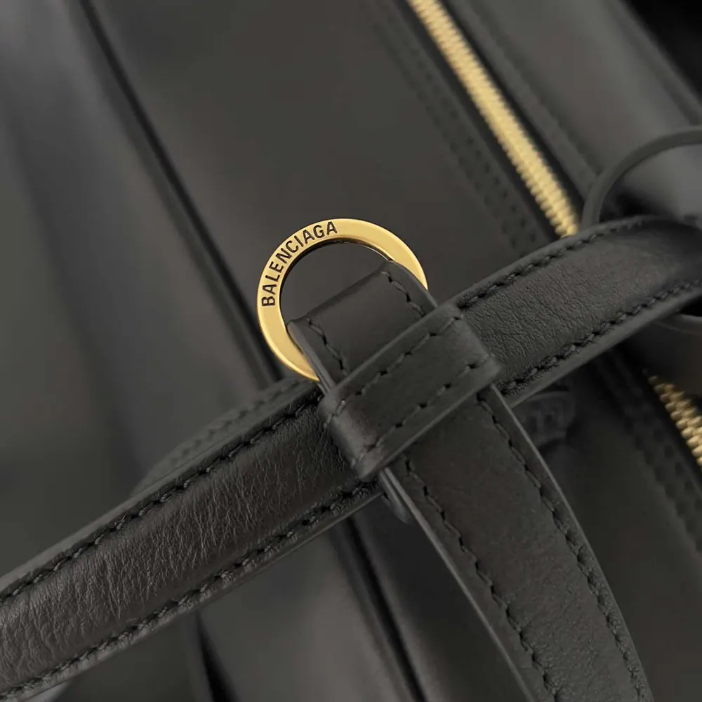 Prada Women Carrie Bowling Bag Medium in Black Calfskin - image 6