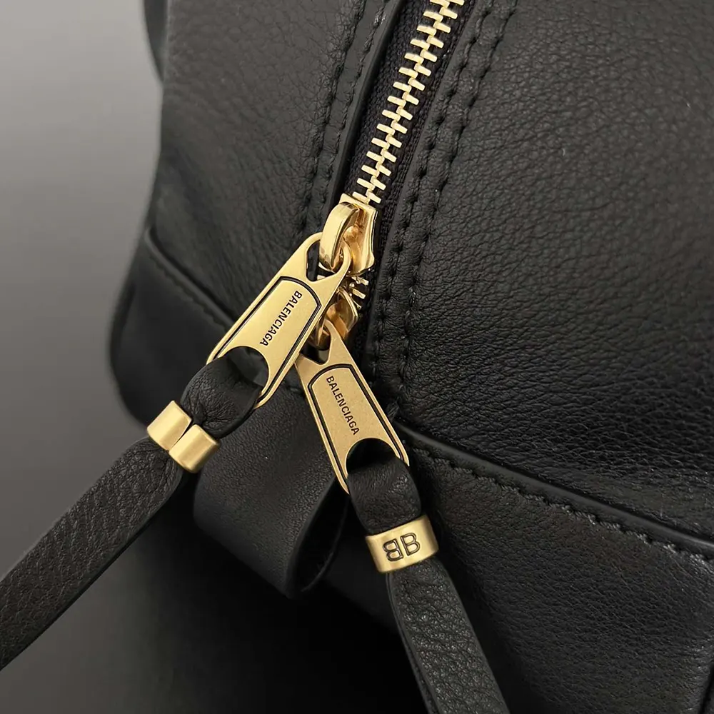 Prada Women Carrie Bowling Bag Small in Black Calfskin - image 9