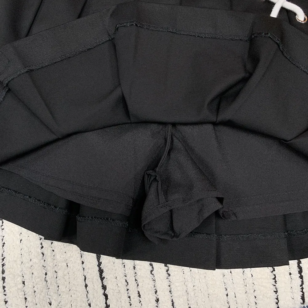 Prada Women Pleated Stretch Drill Miniskirt - image 6