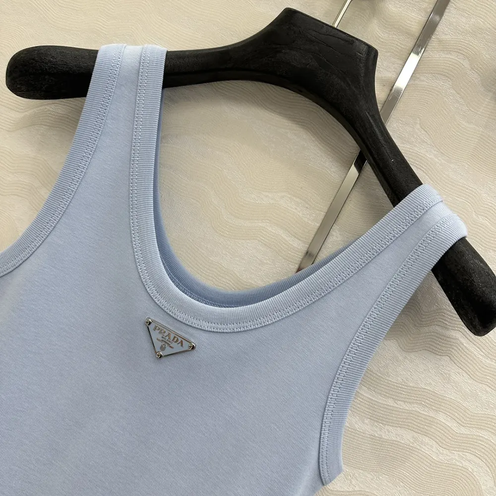 Prada Men Ribbed Knit Top-Blue - image 5