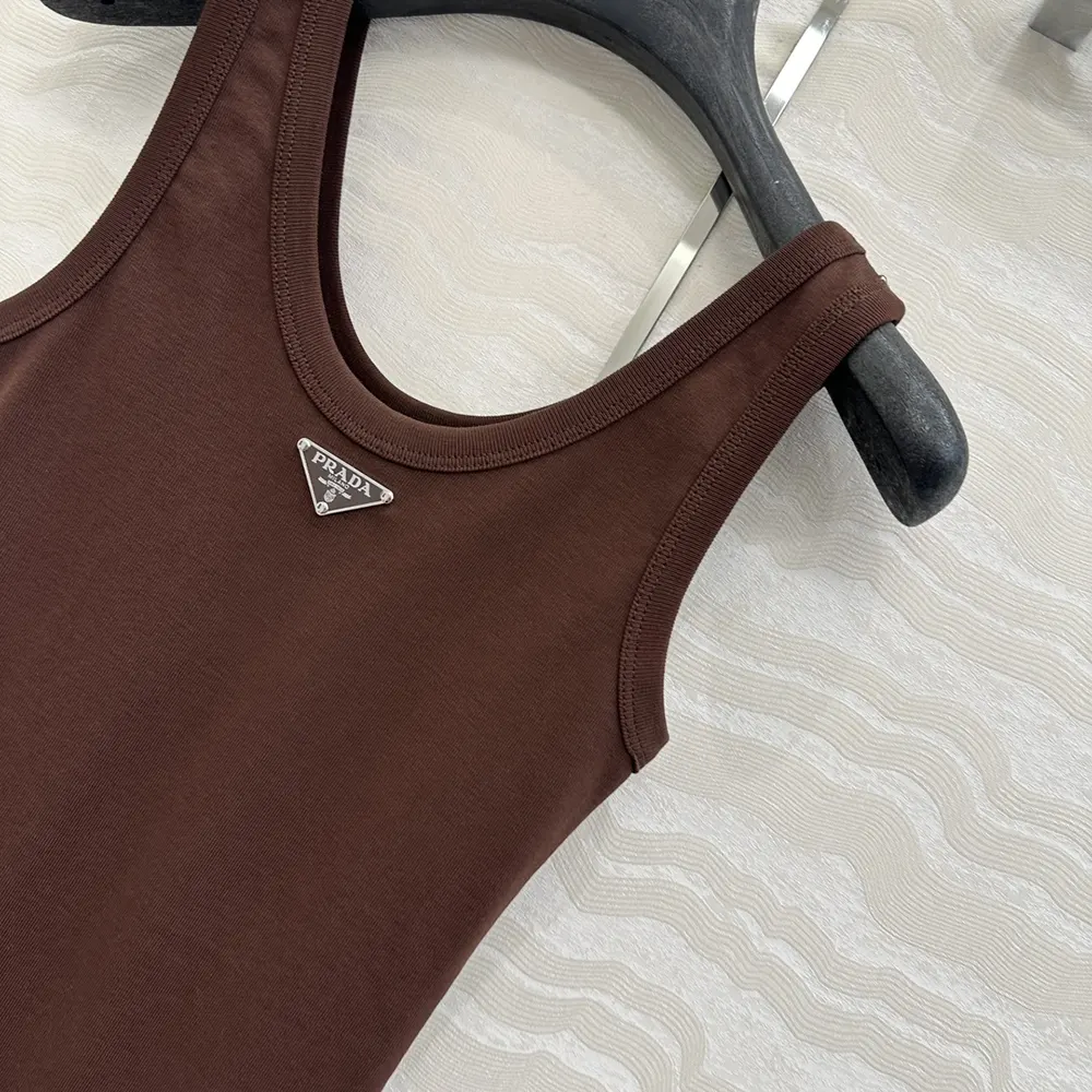Prada Men Ribbed Knit Top-Cocoa Brown - image 7