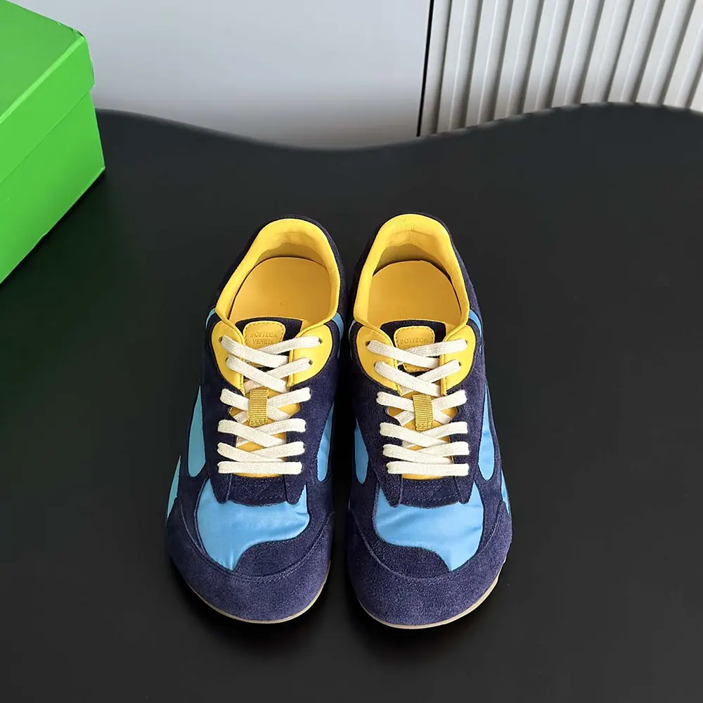 Bottega Veneta Unisex Orbit Flash Sneaker-Blue - image 4