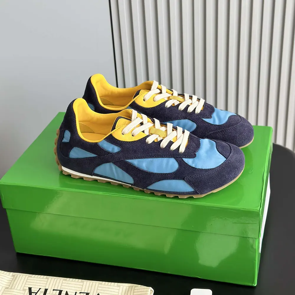 Bottega Veneta Unisex Orbit Flash Sneaker-Blue - image 8