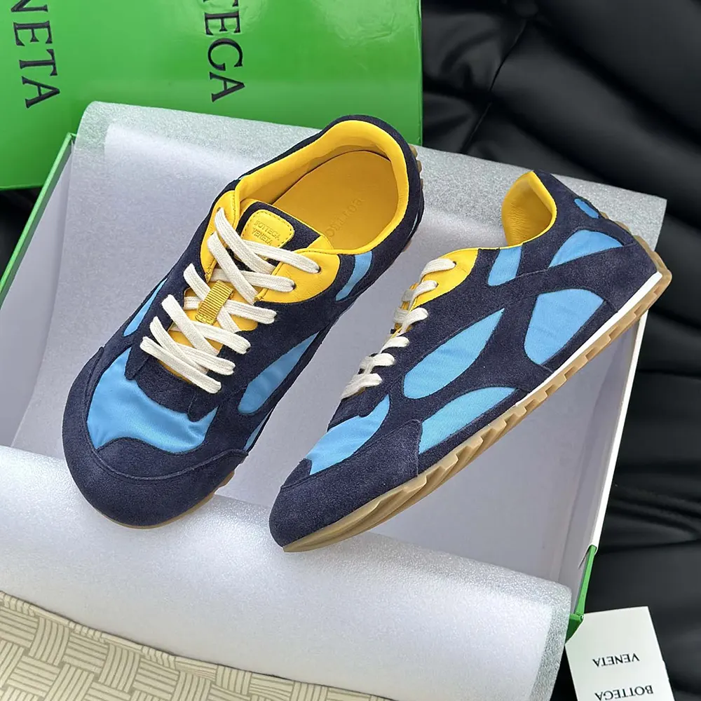 Bottega Veneta Unisex Orbit Flash Sneaker-Blue - image 9