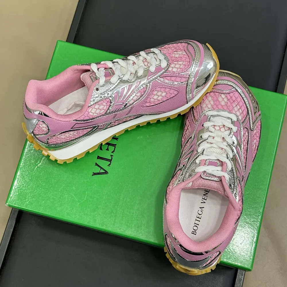 Bottega Veneta Unisex Orbit Sneaker-Pink - image 4