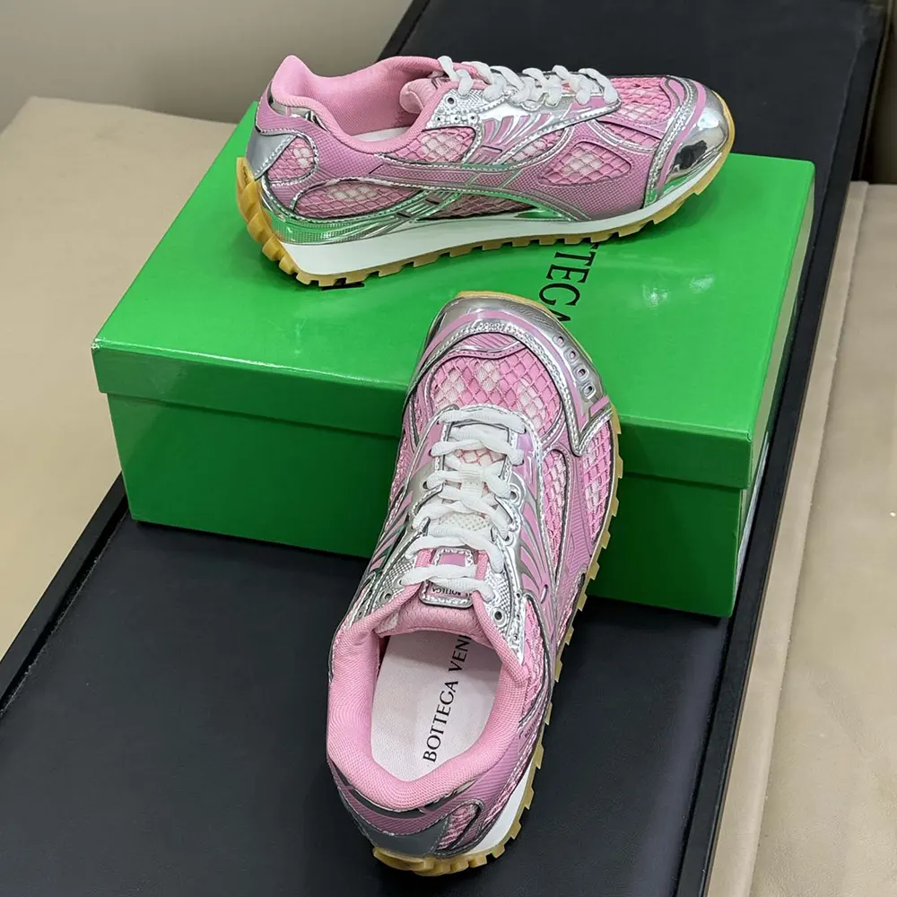Bottega Veneta Unisex Orbit Sneaker-Pink - image 6