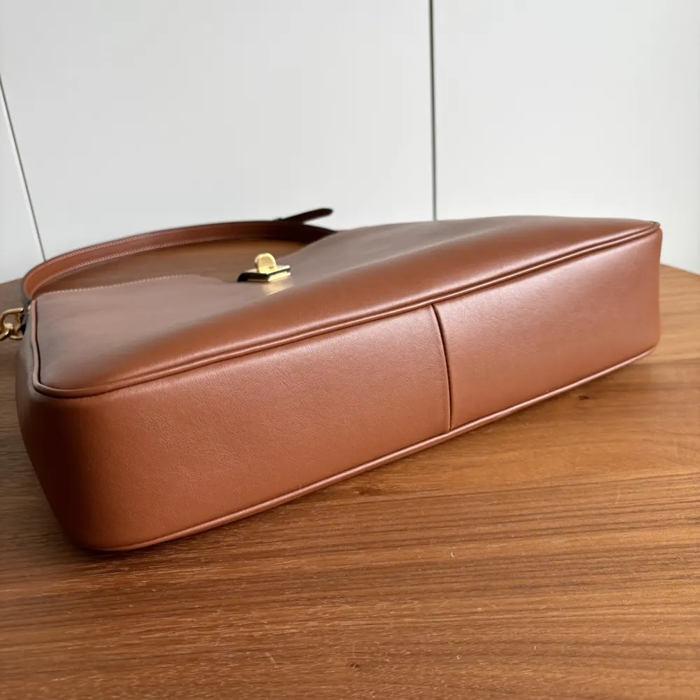 Celine Women Medium Camille 16 Soft Bag in Smooth Calfskin-Brown - image 5