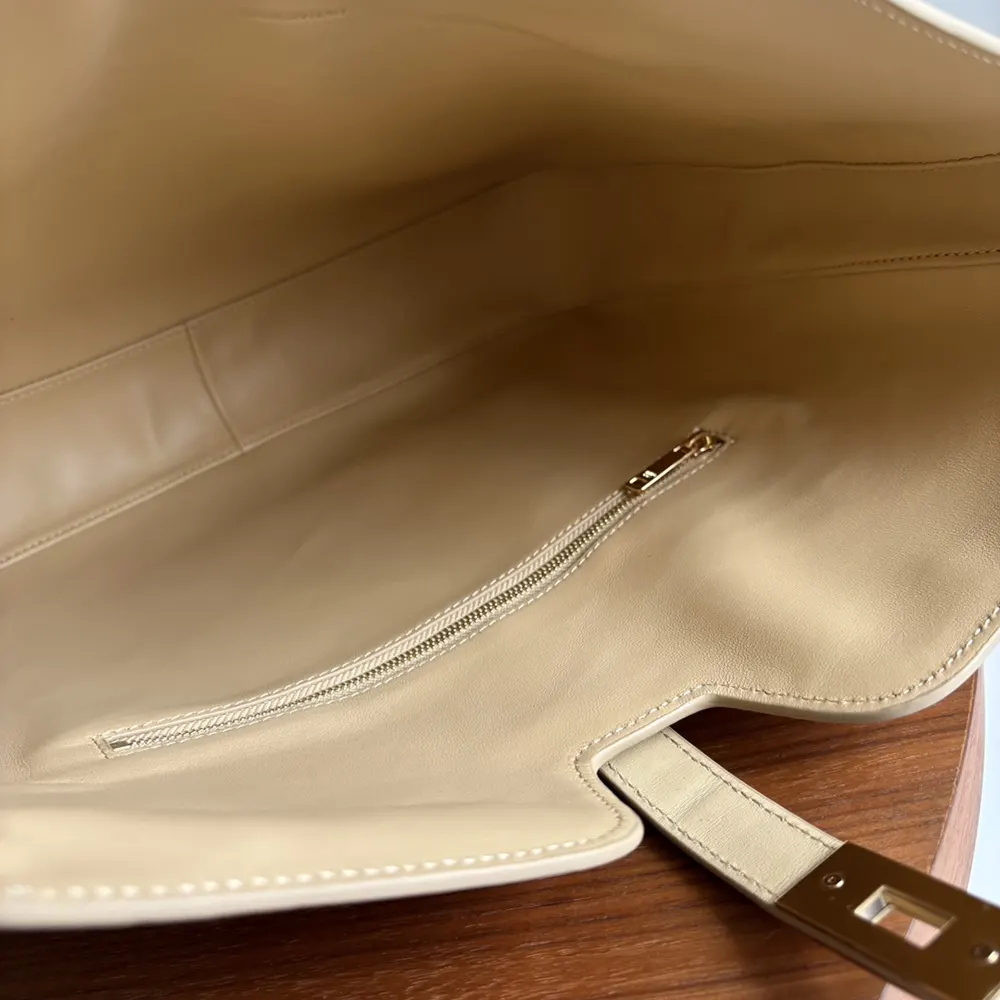 Celine Women Medium Camille 16 Soft Bag in Smooth Calfskin-Sandy - image 10
