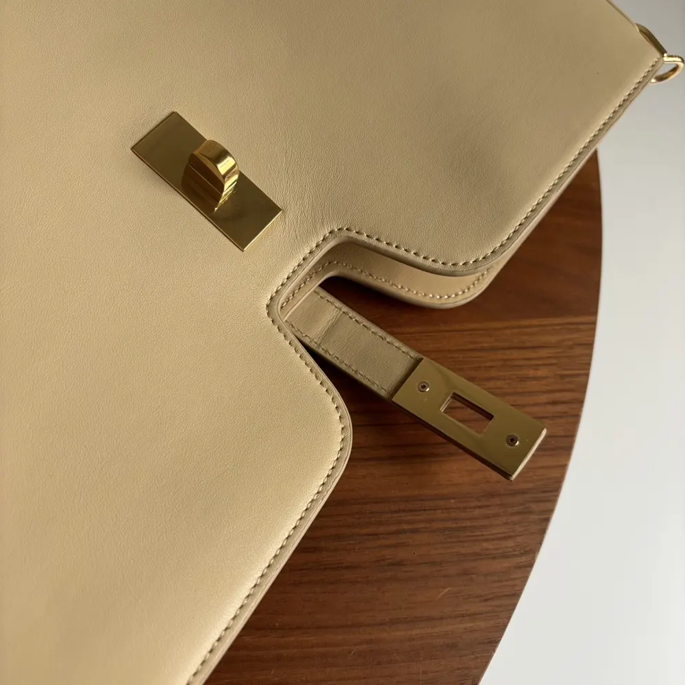Celine Women Medium Camille 16 Soft Bag in Smooth Calfskin-Sandy - image 5