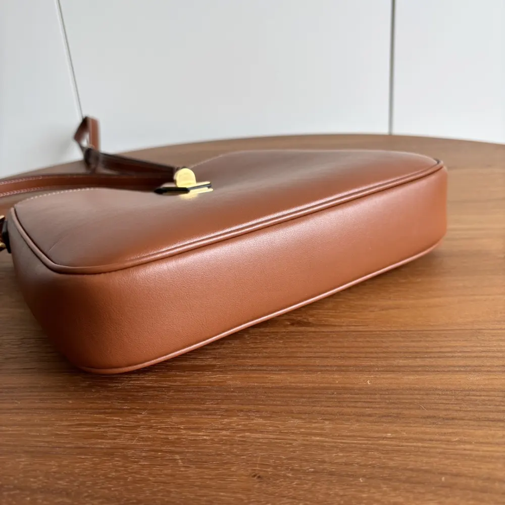 Celine Women Small Camille 16 Soft Bag in Smooth Calfskin-Brown - image 5