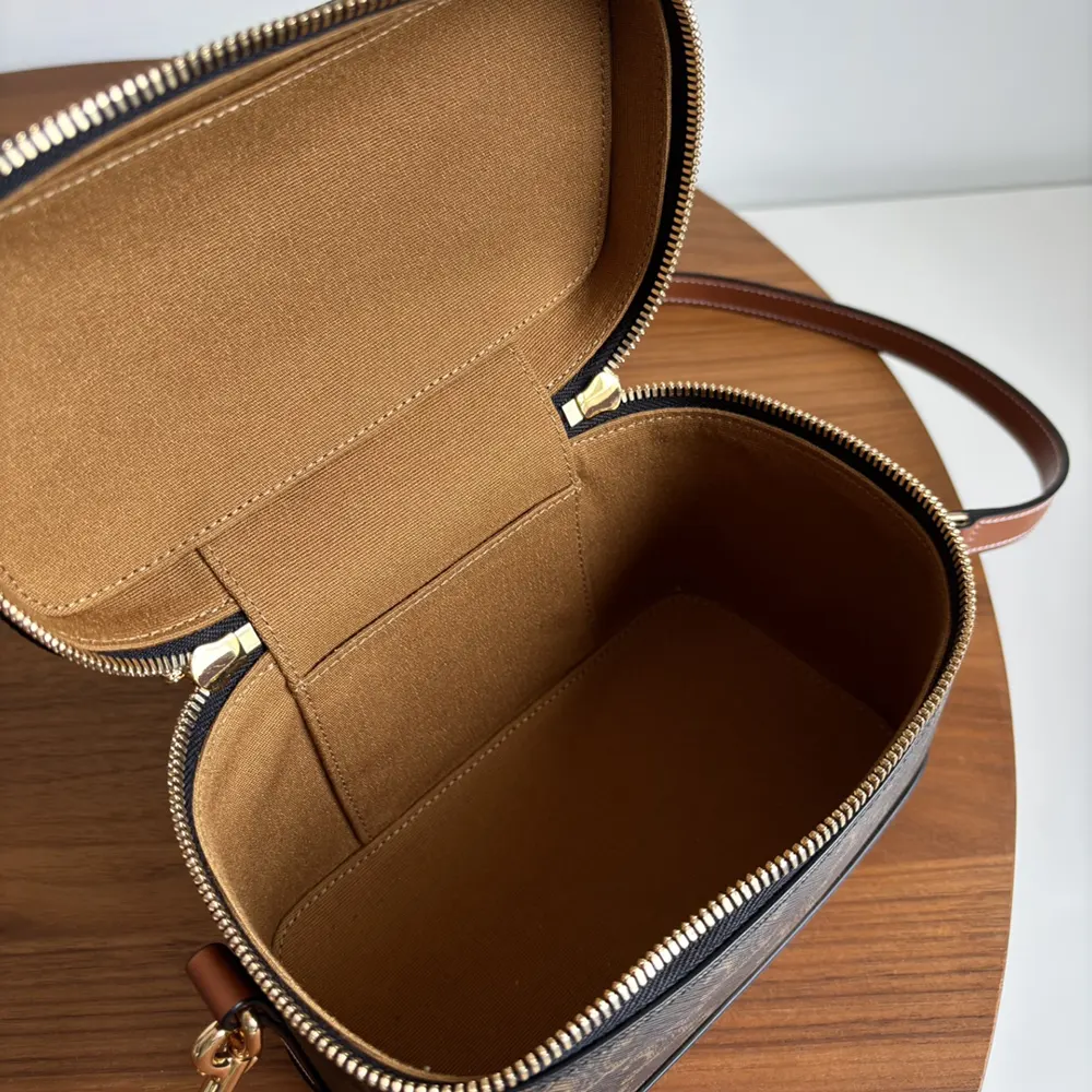 Celine Women Vanity in Triomphe Canvas and Calfskin - image 10