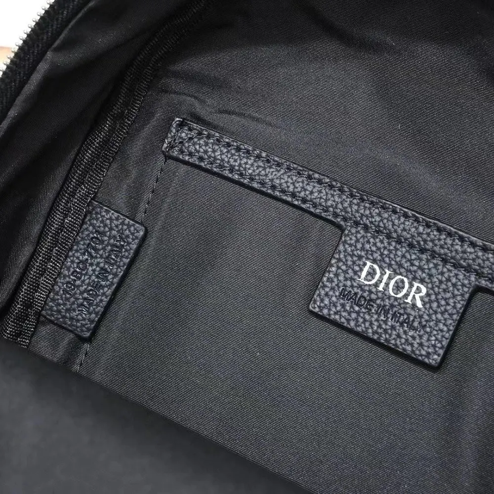 Dior Men Mini Rider Backpack Black Dior Oblique Jacquard - image 9