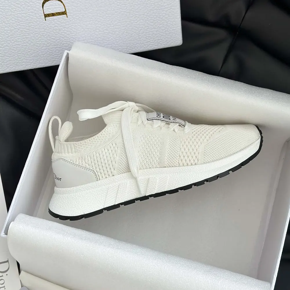 Dior Unisex Run’n’Dior Sneaker White Technical Mesh - image 10