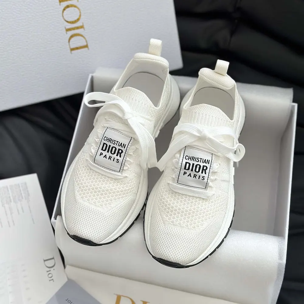 Dior Unisex Run’n’Dior Sneaker White Technical Mesh - image 7