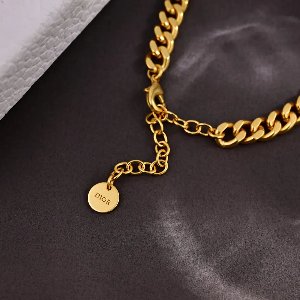 Dior Women 30 Montaigne Prestige Choker Gold-Finish Metal and Silver-Tone Crystals - image 4