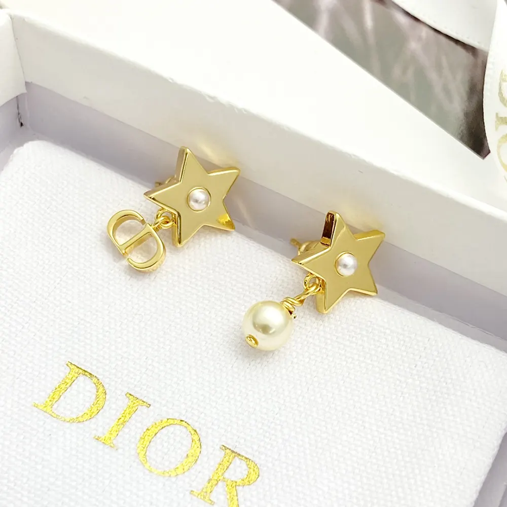 Dior Women Lucky Dior Earrings Gold-Finish Metal - image 9