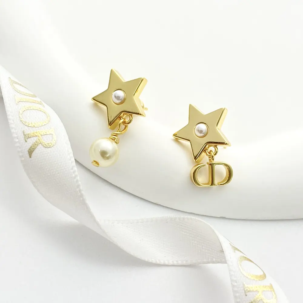 Dior Women Lucky Dior Earrings Gold-Finish Metal - image 6
