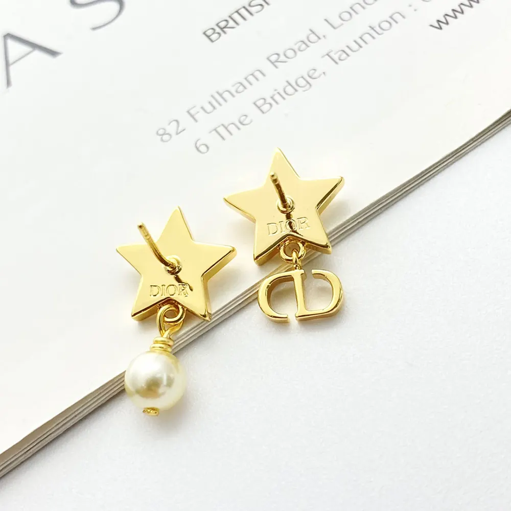 Dior Women Lucky Dior Earrings Gold-Finish Metal - image 4