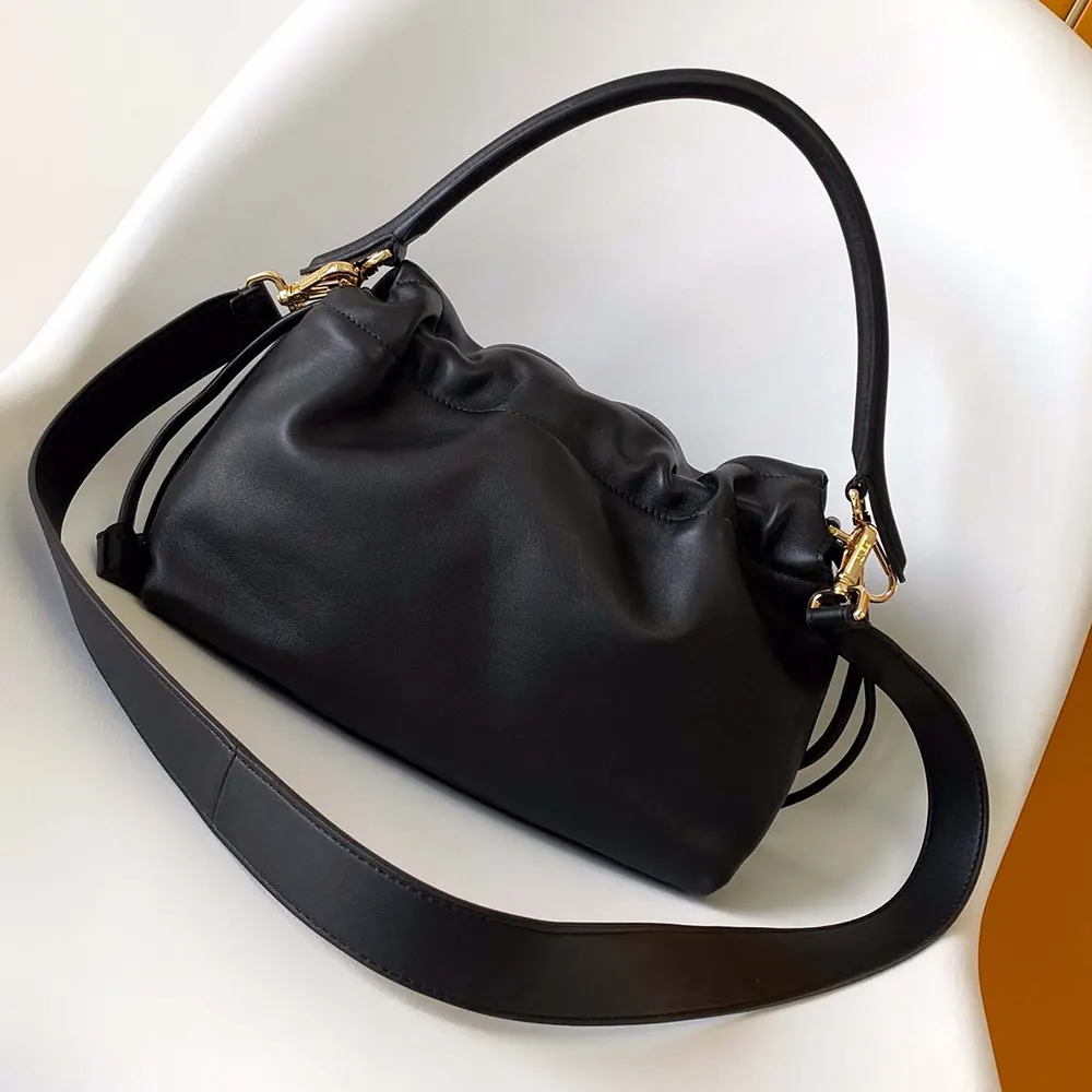 Side angle showing silhouette of Fendi Women Mamma Baguette Medium Bag