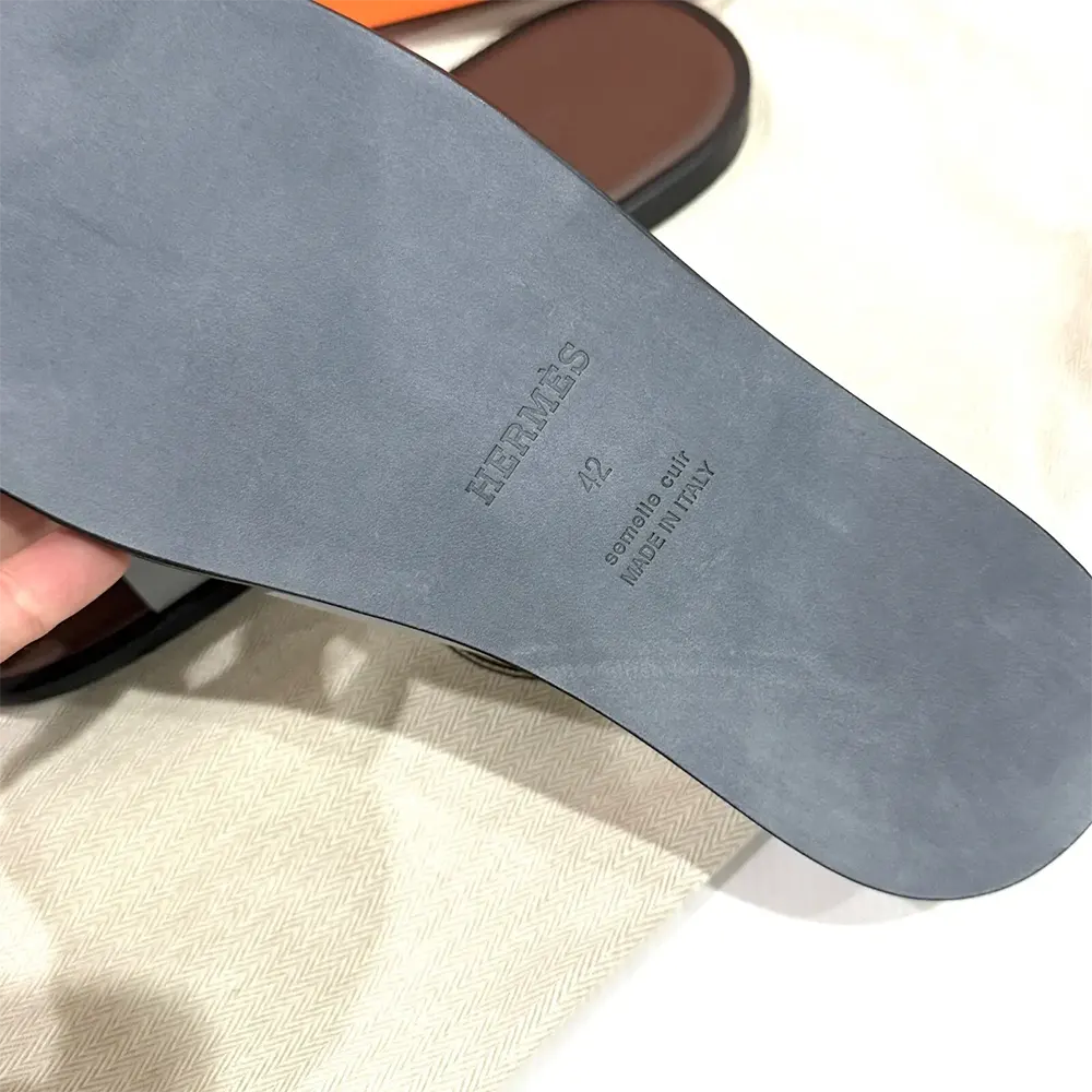 Hermes Unisex Izmir Sandal-Light Blue - image 4