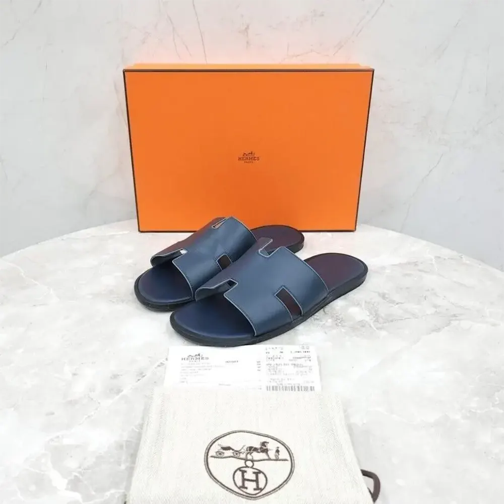 Hermes Unisex Izmir Sandal-Navy - image 6