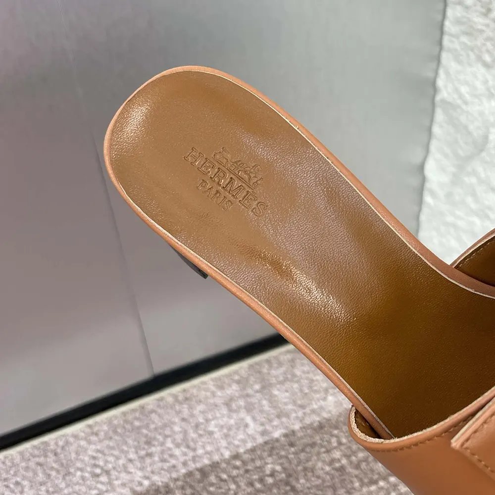 Hermes Women Gigi 50 Sandal-Brown - image 9