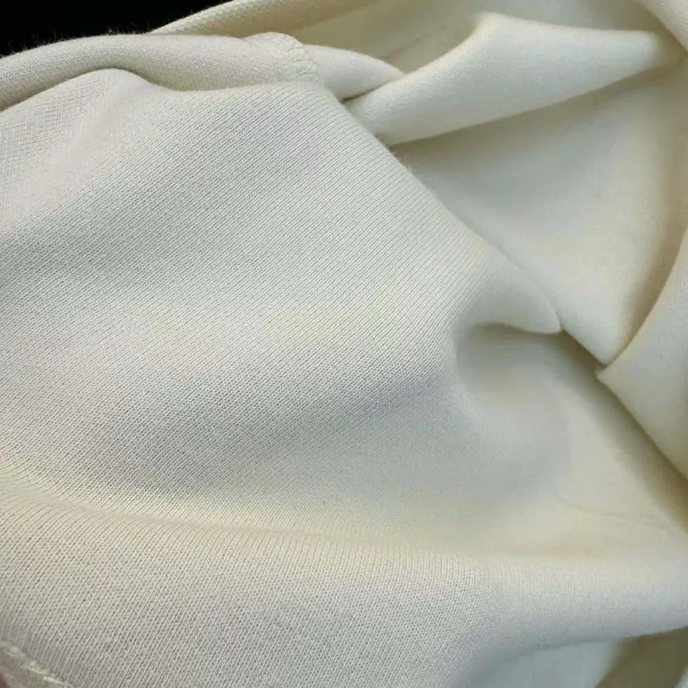 Prada Men Fleece Polo Natural Shirt in a Fleece Design-Beige - image 4