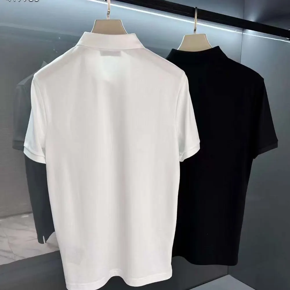 Prada Men Fleece Polo Natural Shirt in a Fleece Design-White - image 8