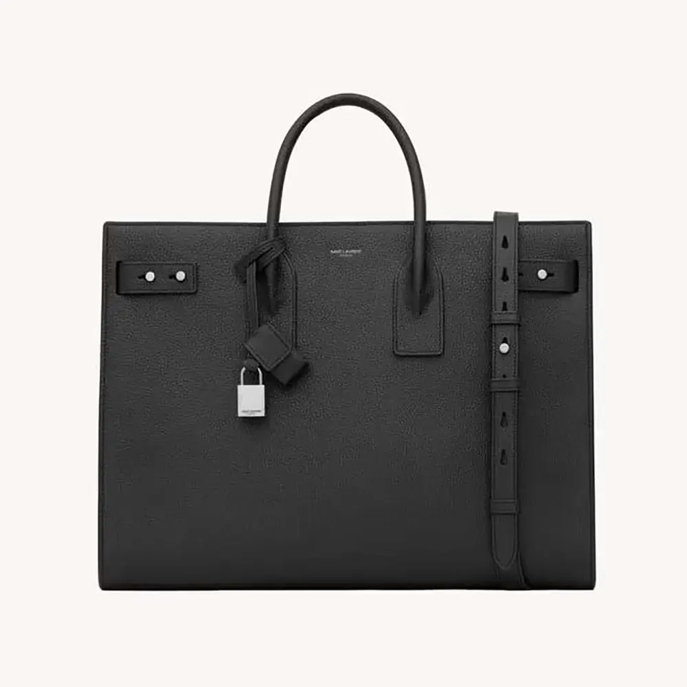 Understanding the Saint Laurent Sac De Jour Thin Large Handbag Family