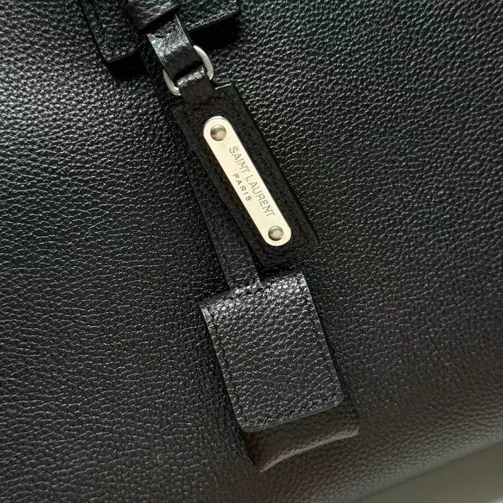 Saint Laurent YSL Women Sac De Jour in Supple Grained Leather-Black - image 9