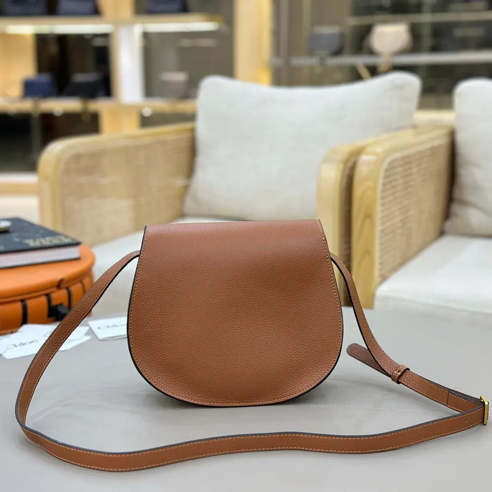 Chloe Women Small Marcie Saddle Bag is Crafted Leather - image 21