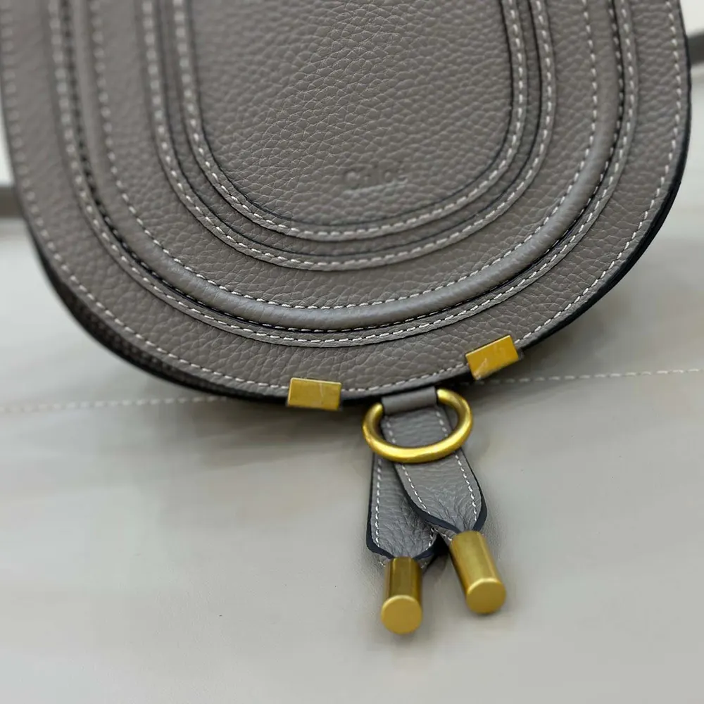 Chloe Women Small Marcie Saddle Bag is Crafted Leather - image 34
