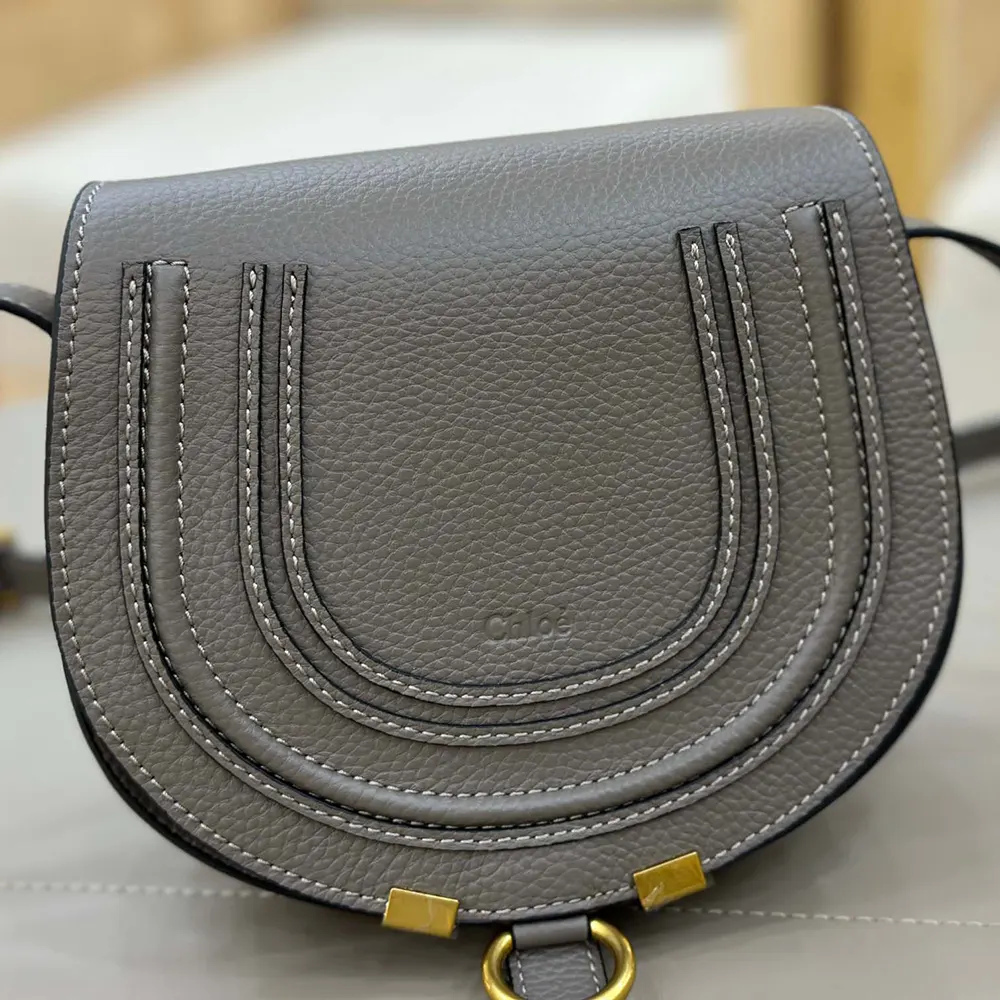 Chloe Women Small Marcie Saddle Bag is Crafted Leather - image 33
