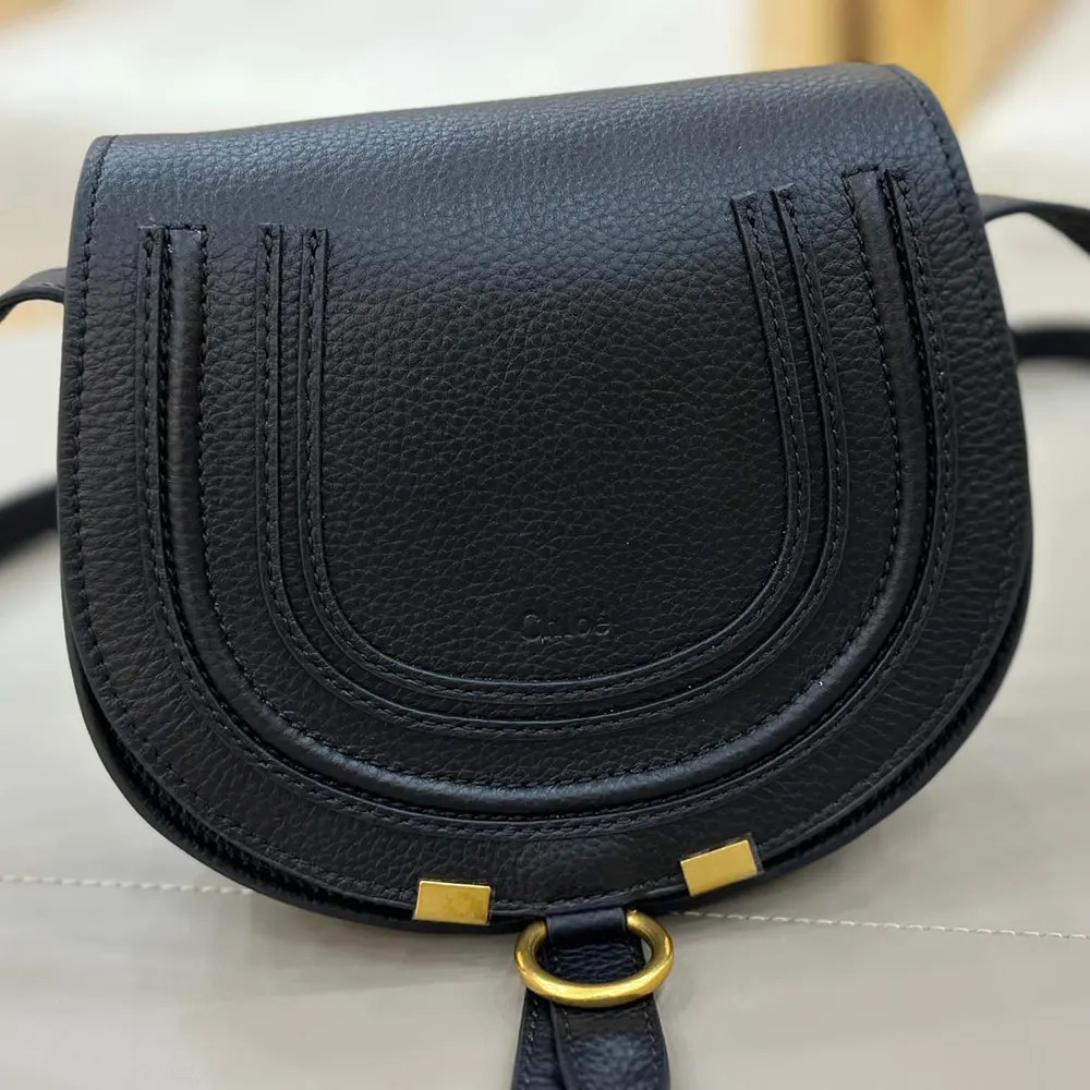 Chloe Women Small Marcie Saddle Bag is Crafted Leather - image 6
