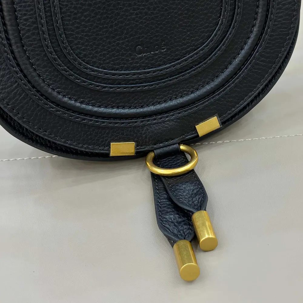 Chloe Women Small Marcie Saddle Bag is Crafted Leather - image 8