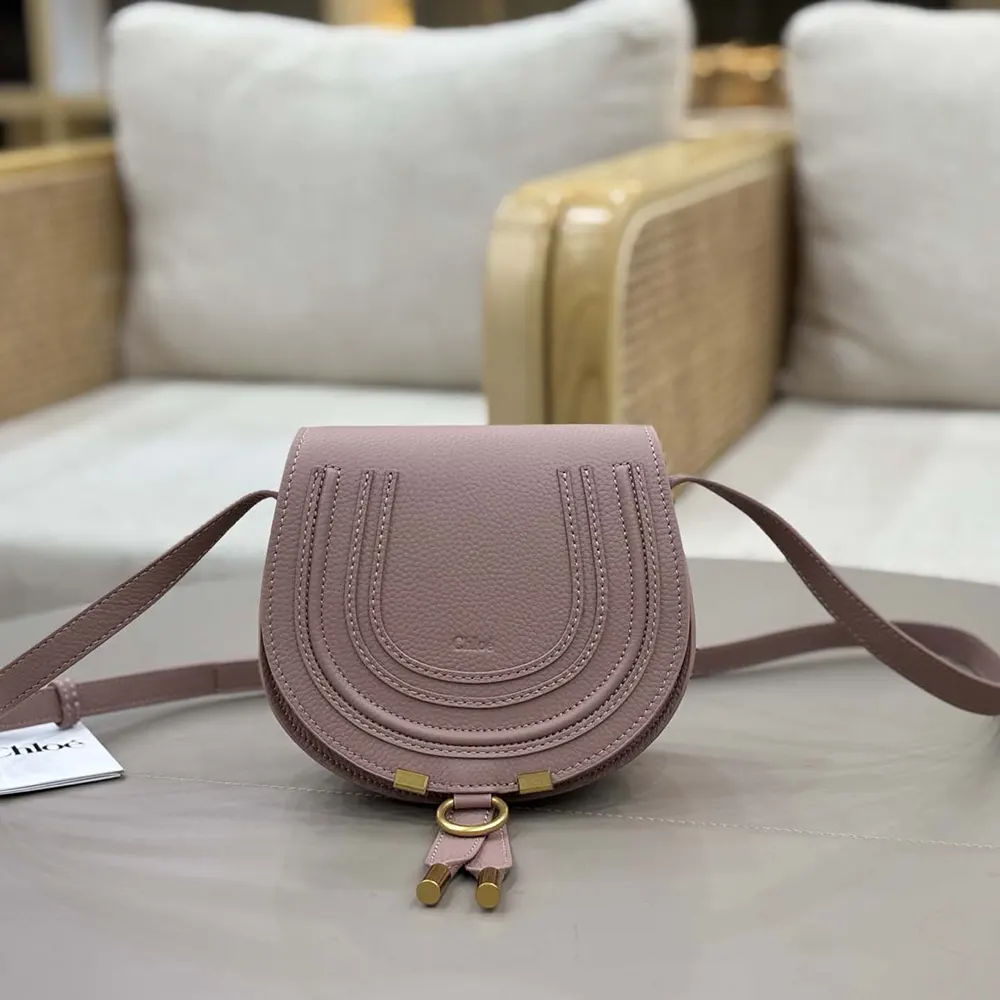 Chloe Women Small Marcie Saddle Bag is Crafted Leather - image 36