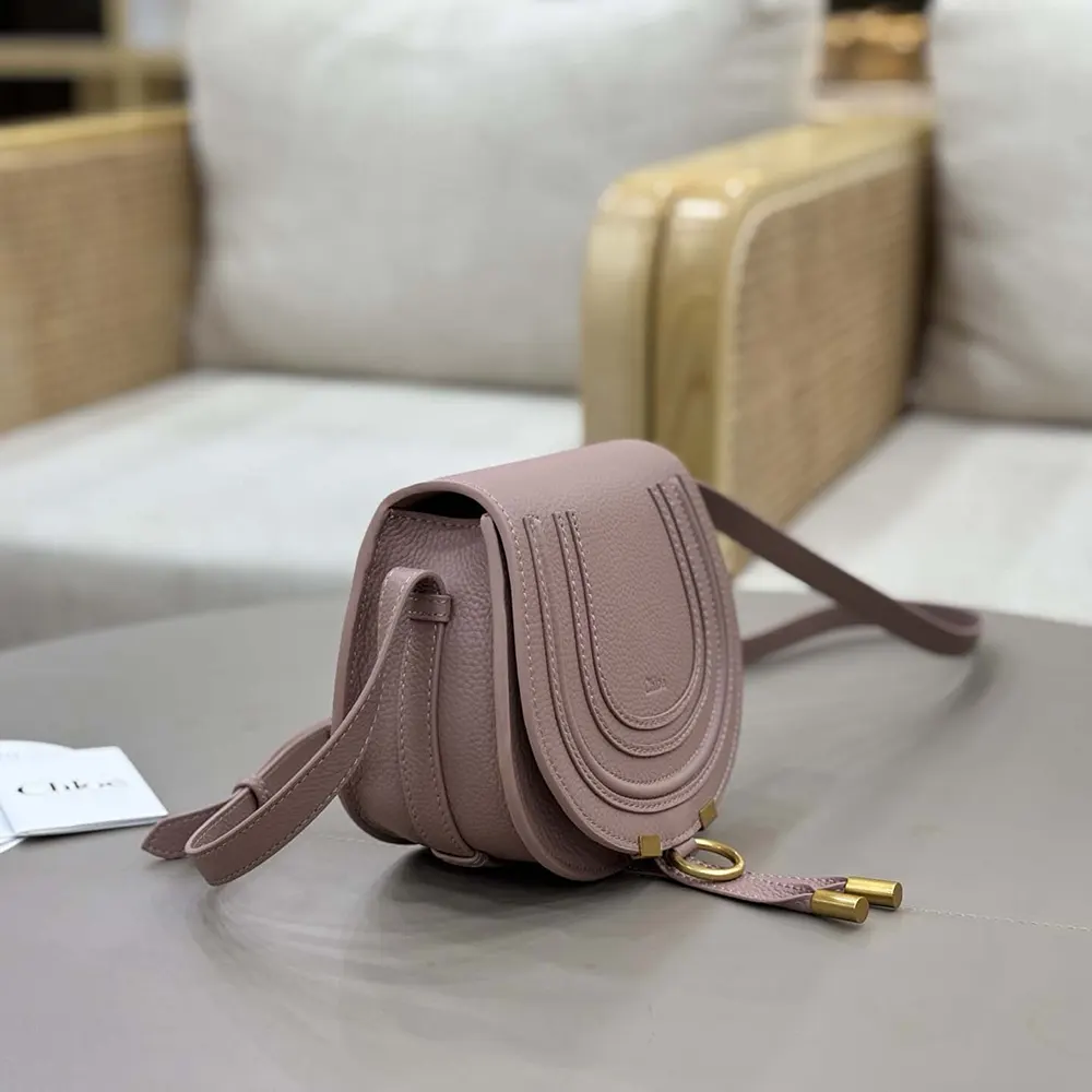 Chloe Women Small Marcie Saddle Bag is Crafted Leather - image 38