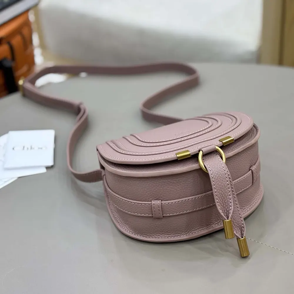 Chloe Women Small Marcie Saddle Bag is Crafted Leather - image 39