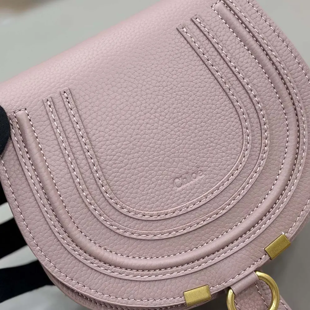Chloe Women Small Marcie Saddle Bag is Crafted Leather - image 42