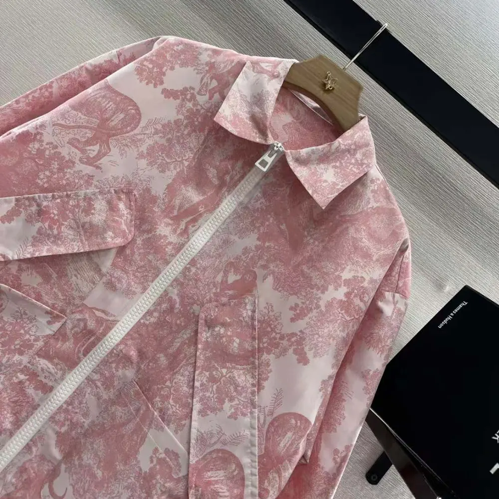 Dior Women Dioriviera Jacket White Jacquard Technical Taffeta - image 4