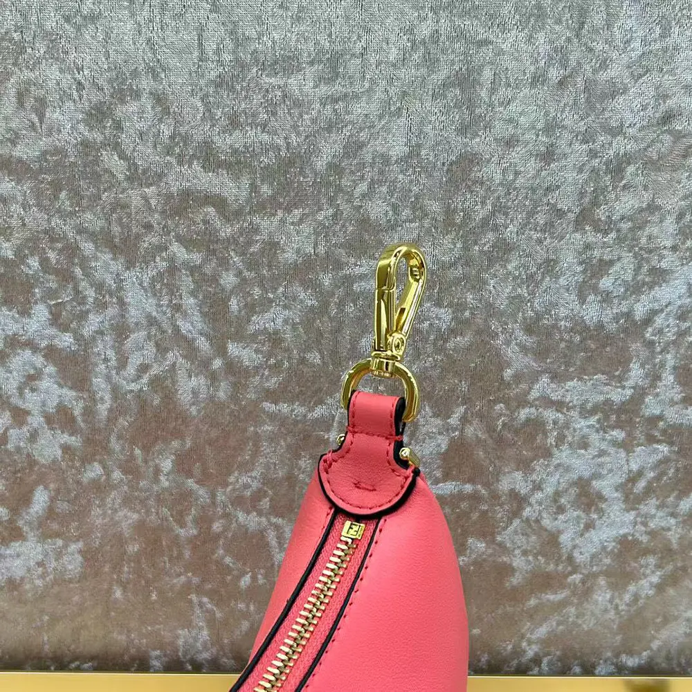 Fendi Women Nano Fendigraphy Pink Leather Charm - image 8