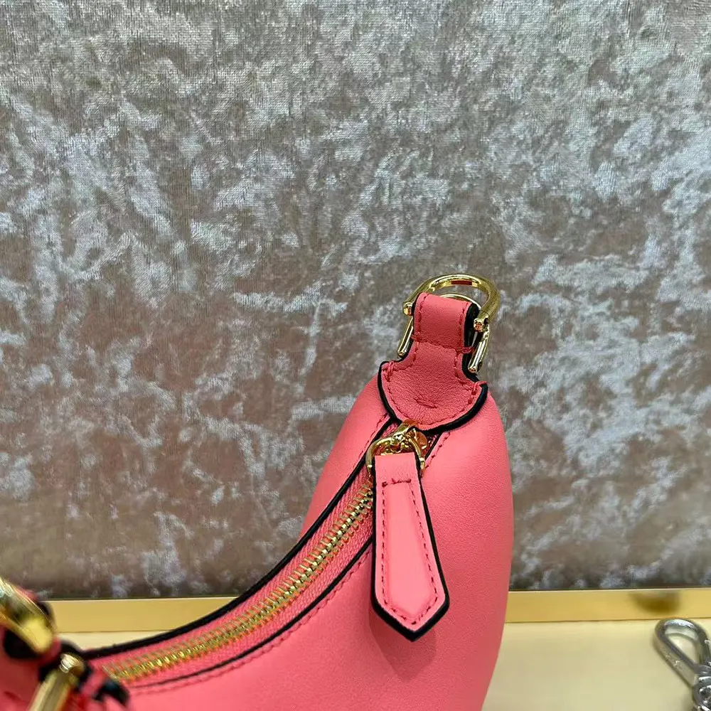 Fendi Women Nano Fendigraphy Pink Leather Charm - image 7