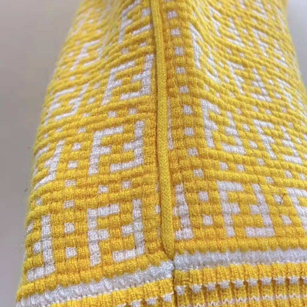Fendi Women Sweater Yellow FF Cotton Jumper - image 4