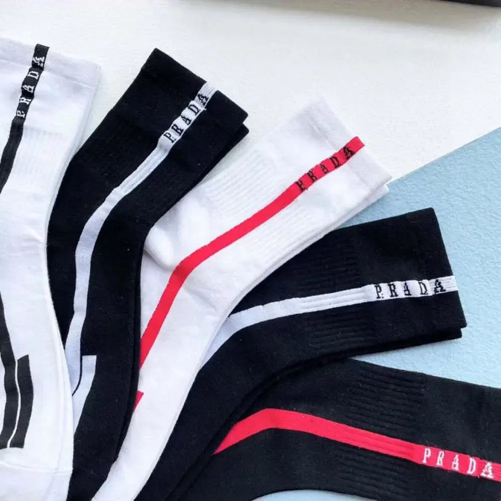 Prada Unisex Re-Nylon Knit Socks 5pcs - image 9