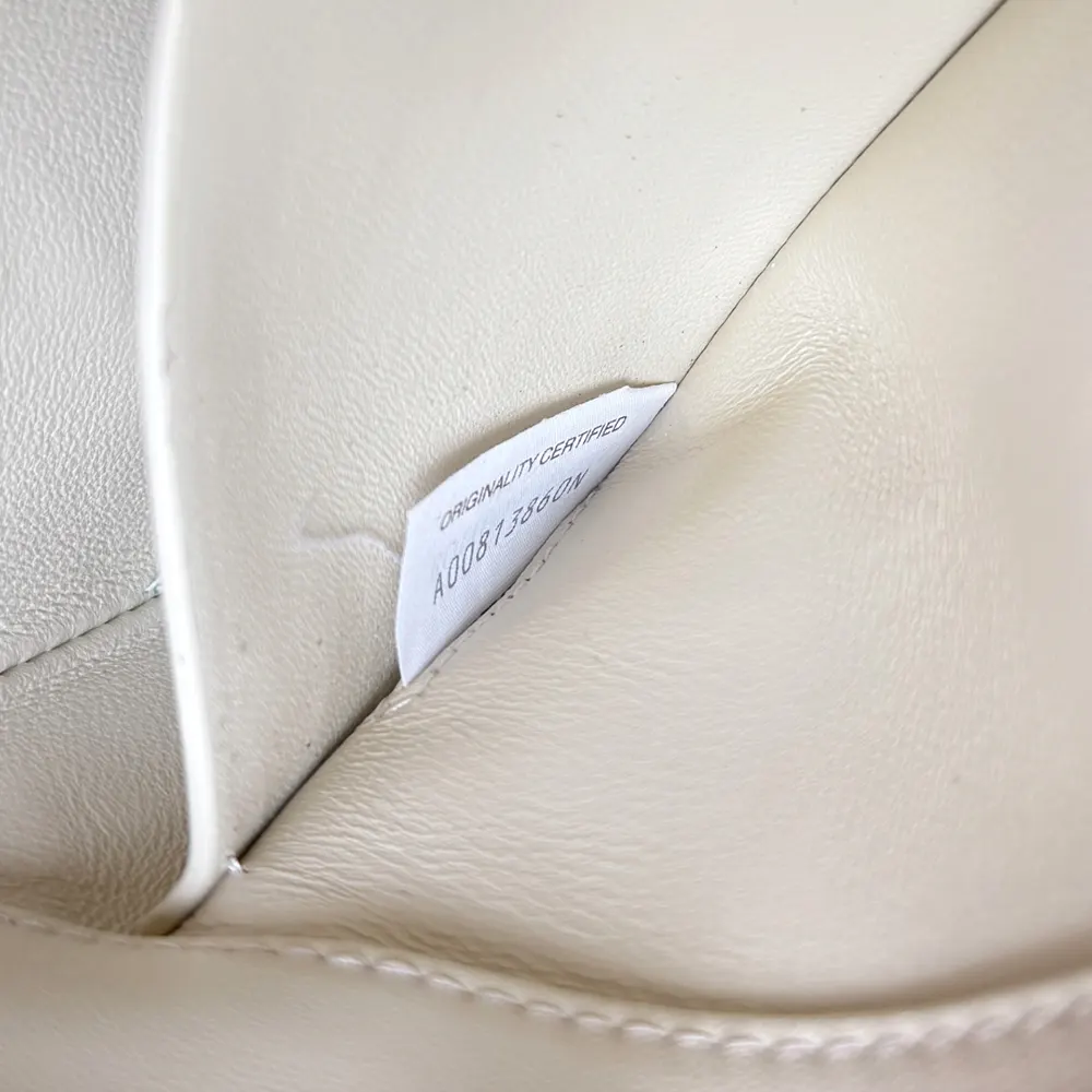 Bottega Veneta Women Knot Lock in Intrecciato Piccolo Leather-White - image 8