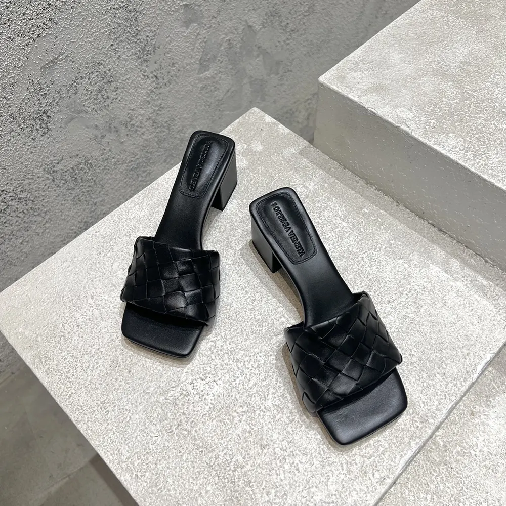 Bottega Veneta Women Parco Mule-Black - image 5